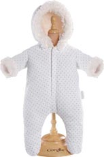 Dockkl�der, White bunting