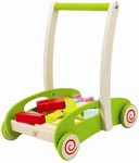 L�ra-g�-vagn, Klossar gr�n