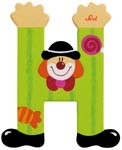 Bokstav clown H