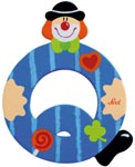 Bokstav clown Q