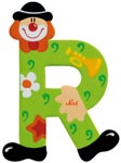 Bokstav clown R