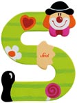Bokstav clown S