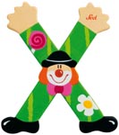 Bokstav clown X