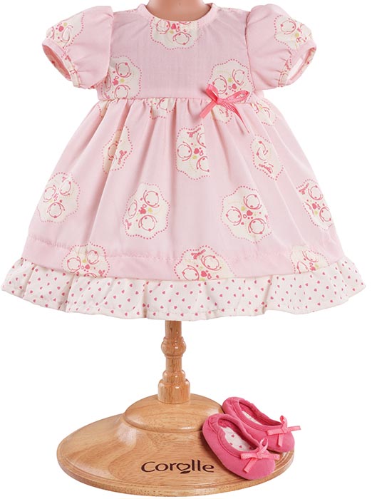 Corolle Dockklder 42 Pink dress & shoes