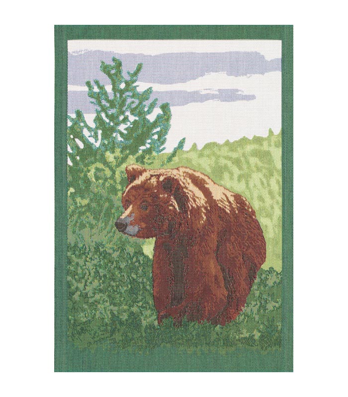 Handduk 35 x 50 cm Brown Bear*