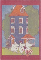 Handduk 35 x 50 cm Moomin House*