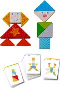 Haba Lggspel Tangram Roliga figurer