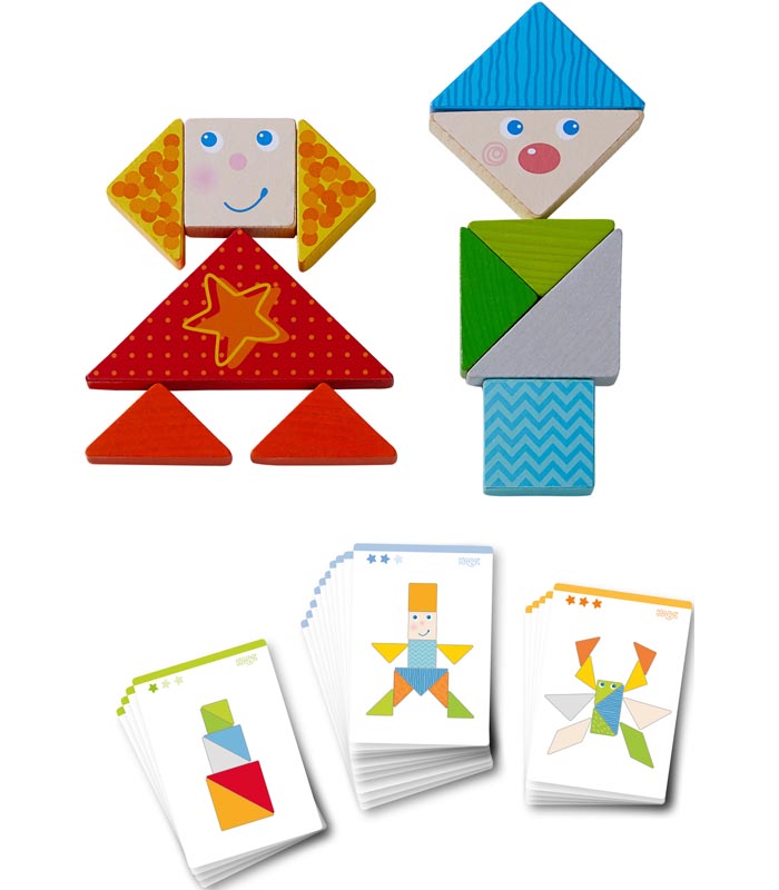 Haba Lggspel Tangram Roliga figurer