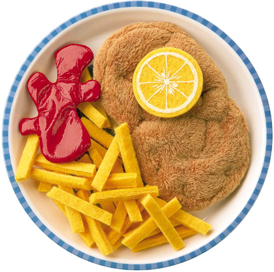Haba Leksaksmat Schnitzel & pommes