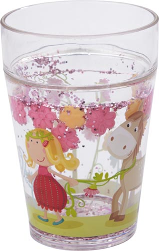 Haba Barnmugg glitter Vicki & Pirli