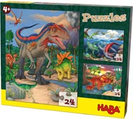 Haba Barnpussel Dinosaurs