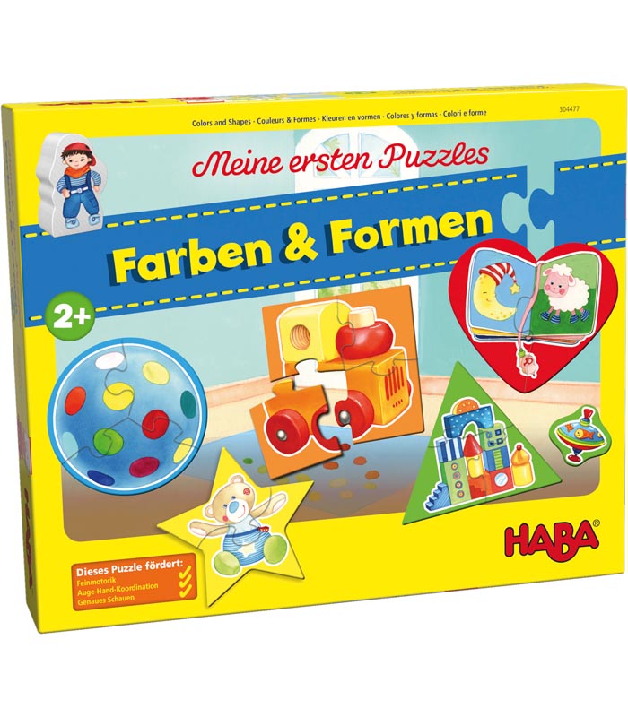 Haba Barnpussel Färger & Former