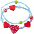 Haba Armband Hjrtan bl