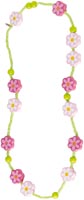 Haba Halsband Rosa blommor