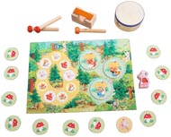 Haba Spel Ding Dong skog