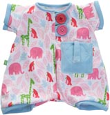 Rubens Barn klder Baby Pyjamas rosa