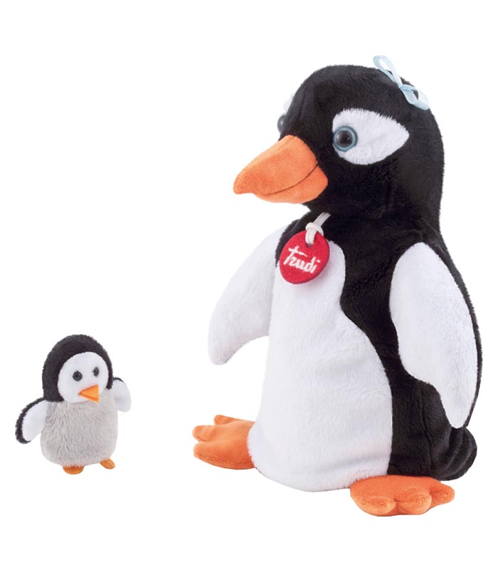 TRUDI handdocka & fingerdocka Pingvin