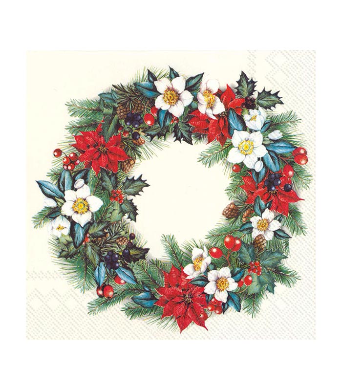 ihr Julservetter Christmassy Wreath