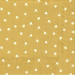 ihr Servetter Little Stars Gold White