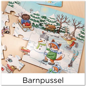 Knoppussel, träpussel, barnpussel, pussel till barn