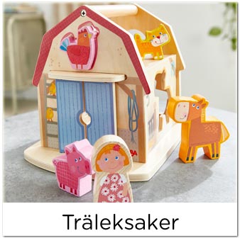 Träleksaker, hållbara, roliga och pedagogiska
