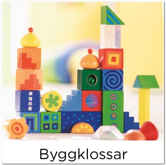 Byggklossar, Träklossar, Klossar till barn