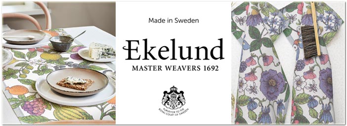 Ekelund textil, handdukar, löpare